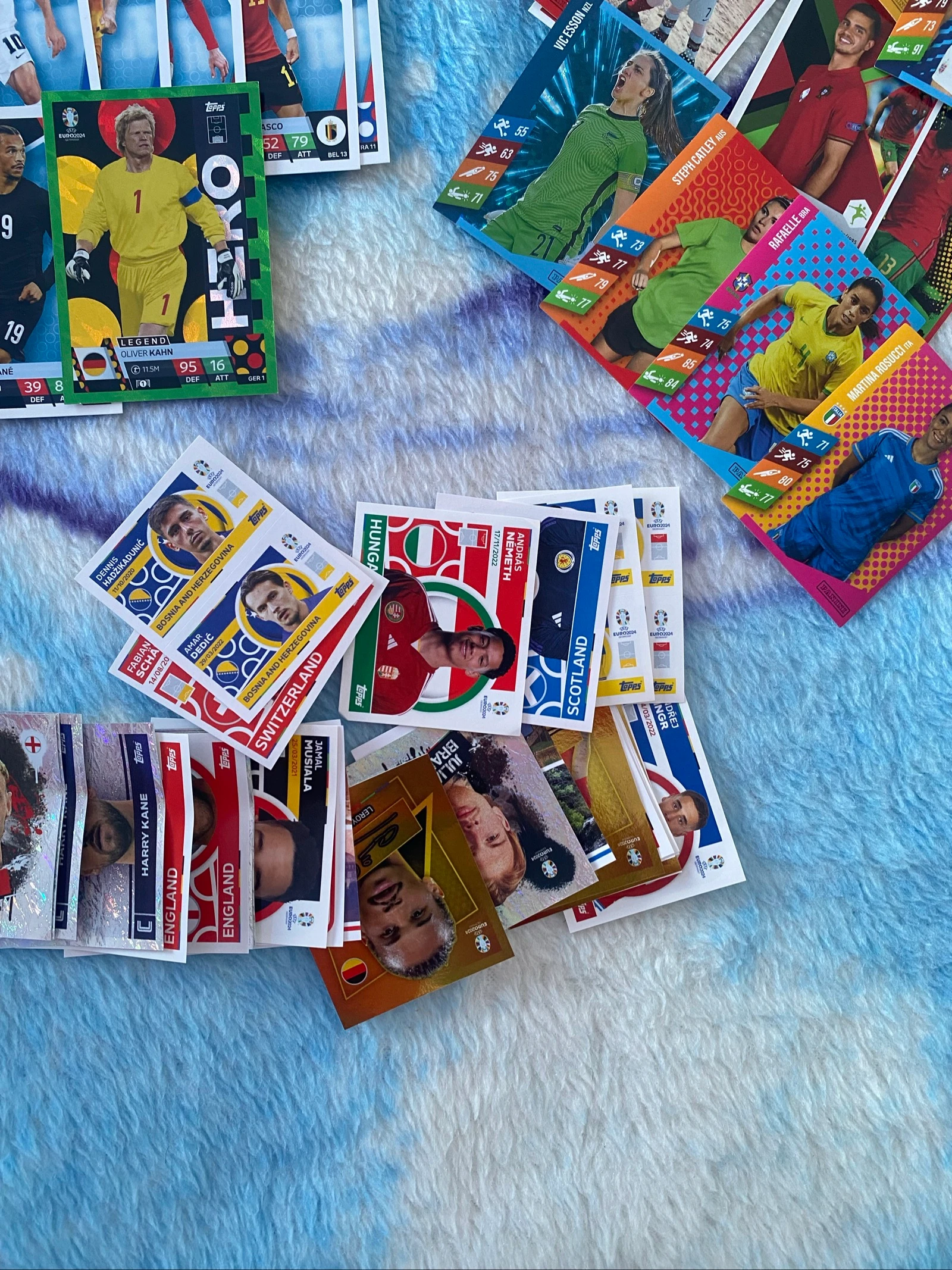 Cromos e Cards Euro 2024